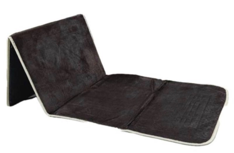 الثريا سجادة صلاة قابلة للطي مع مسند ظهر - Image 1